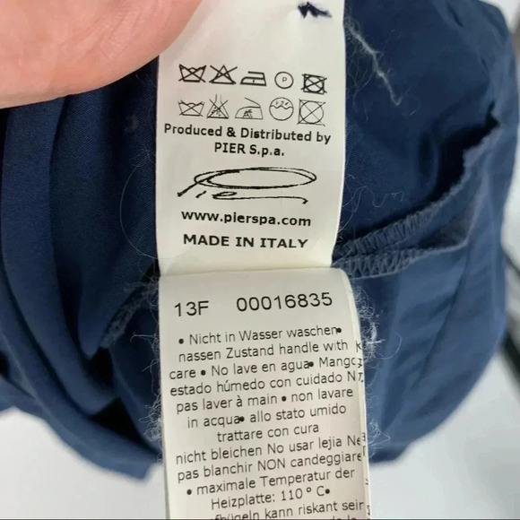 Band of Outsiders Navy Shirt Dress - Picture 9 of 9